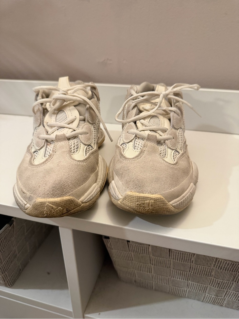 Adidas Yeezy 500 Bone White FV3573 Mens Sneakers Size 9.5